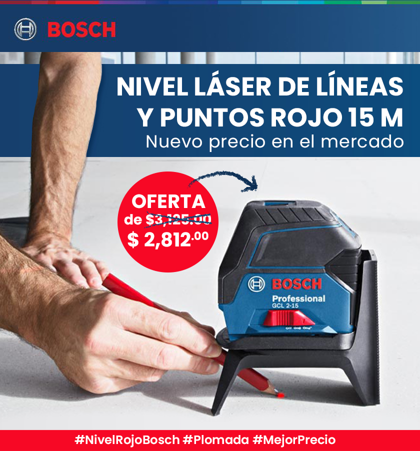 Banner Bosch Nivel Laser