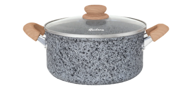 Cacerola Granito Stone Aluminio Forjado 24cm