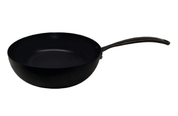 Wok De Aluminio Negro Antiadherente Total Black 28 Cm