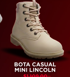 Bota Casual Mini Lincoln