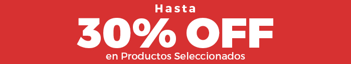 HASTA 30%OFF 