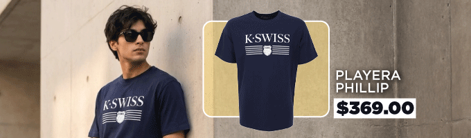 playera phillip kswiss