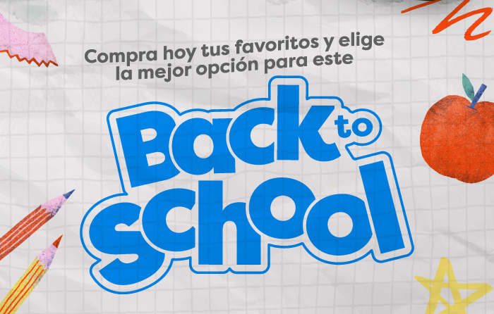 Compra hoy tus favoritos y elige la mejor opción para este Back to School