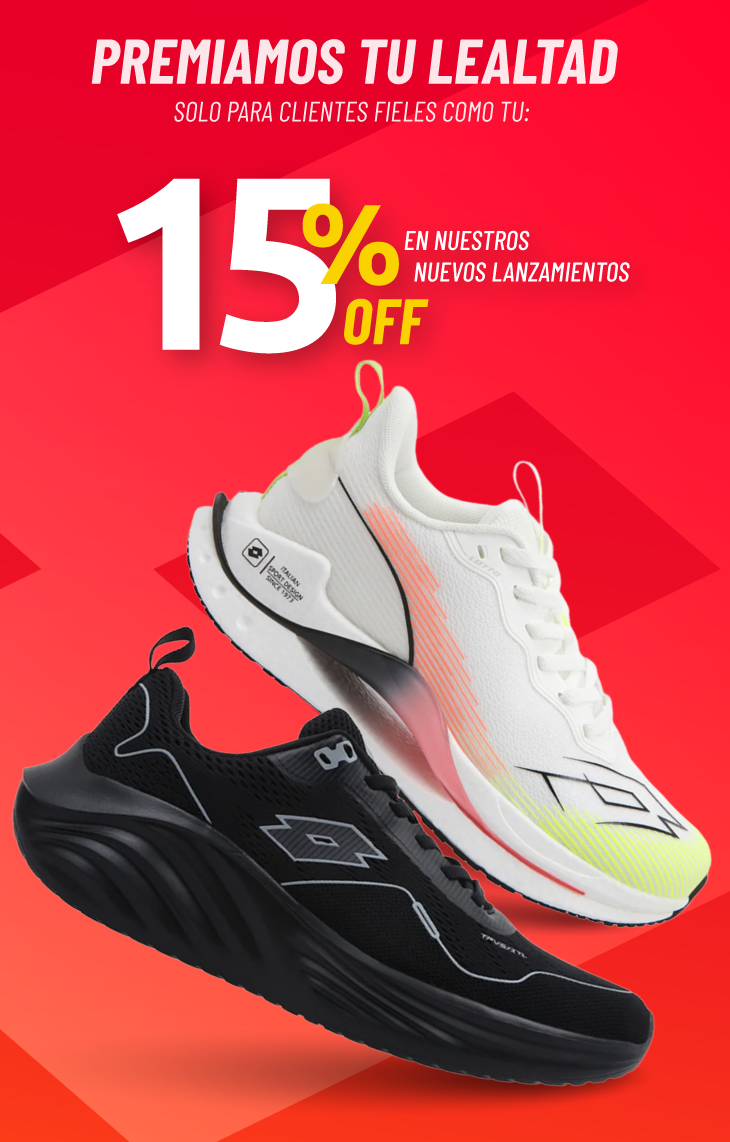 Premiamos tu lealtad. Solo para clientes fieles como tu: 15% OFF en nuestros nuevos lanzamientos.