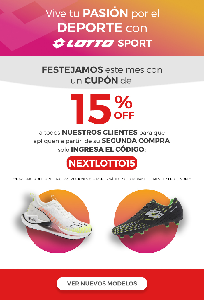 Vive tu pasion por el deporte con LOTTO SPORT