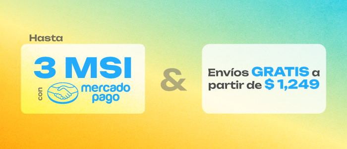 Hasta 3MSI con Mercado Pago | Elige tu método de pago (métodos de pago)
