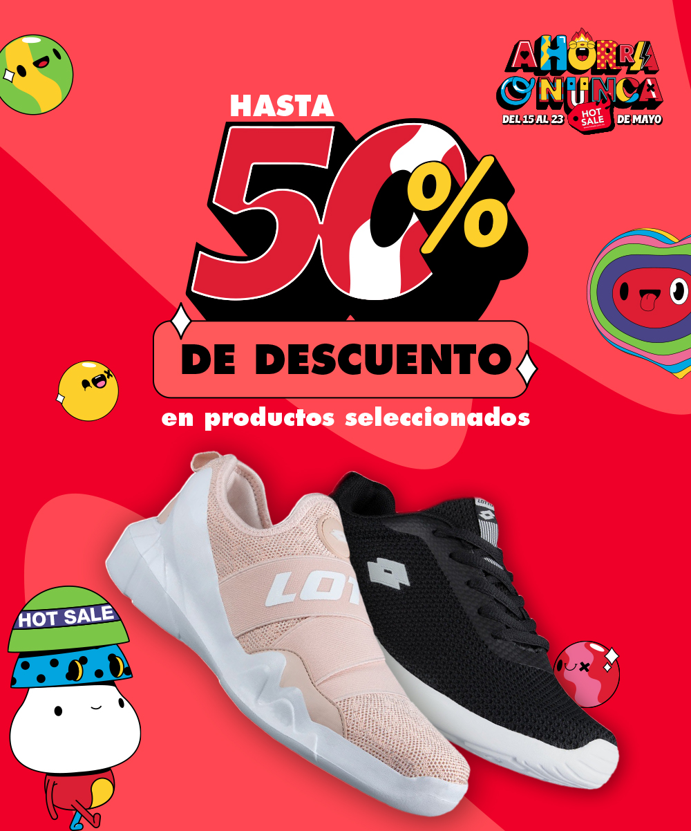 Hasta 50% de descuento en productos seleccionados