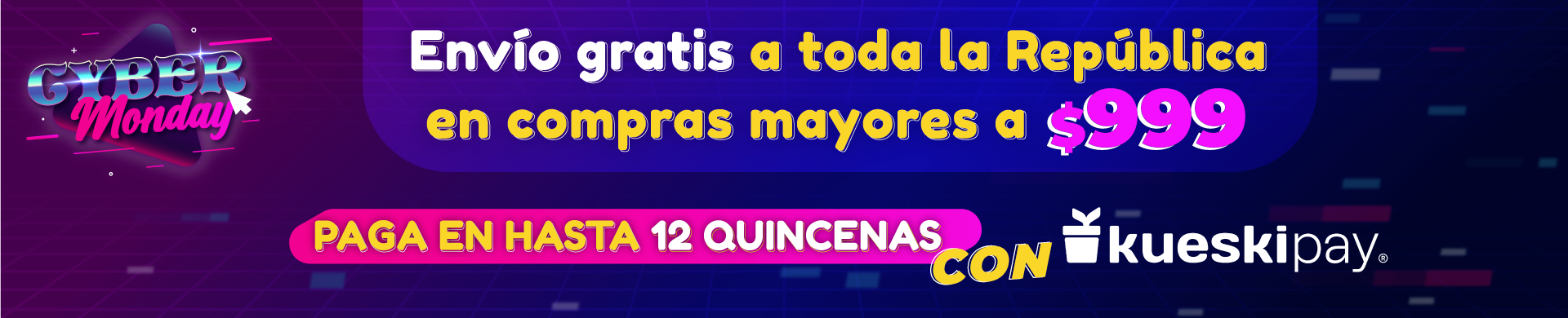 Envío Gratis / Paga en quincenas