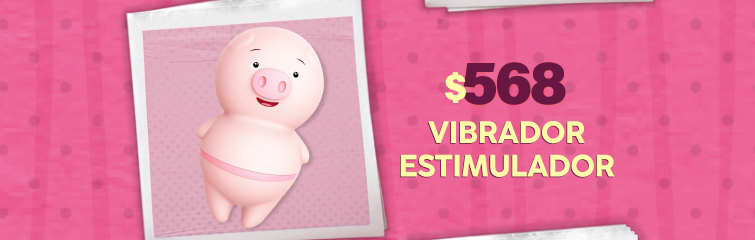 Vibrador Estimulador Clítoris Lengua Cerdito 6 Funciones