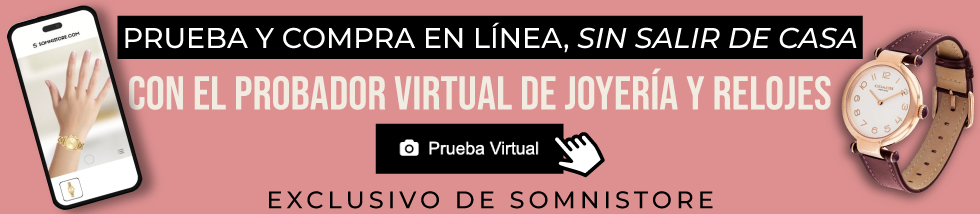 Probador virtual de joyería y relojes exclusivo de somnistore