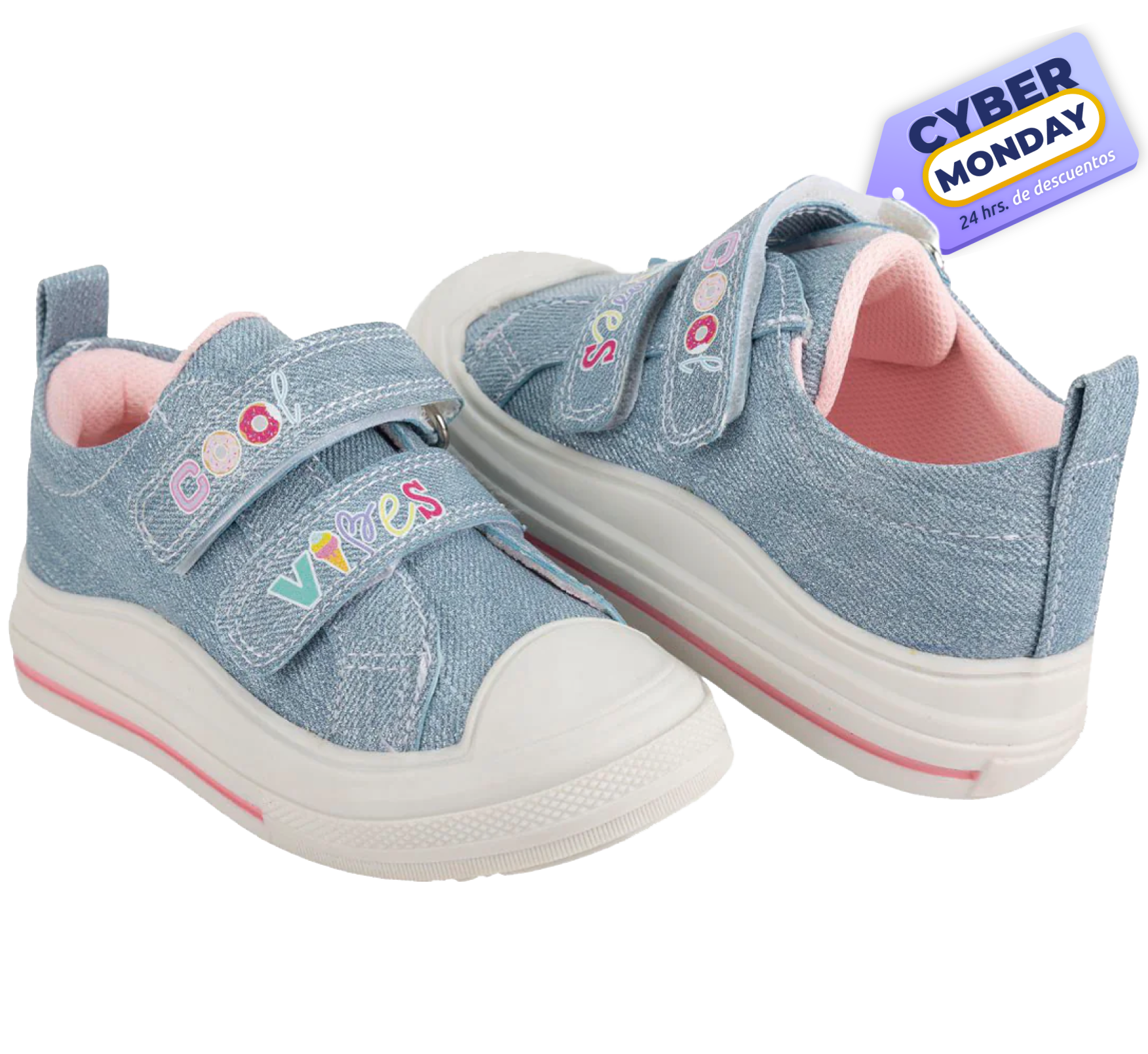 Tenis Choclo Moda Niña Bambino 06117