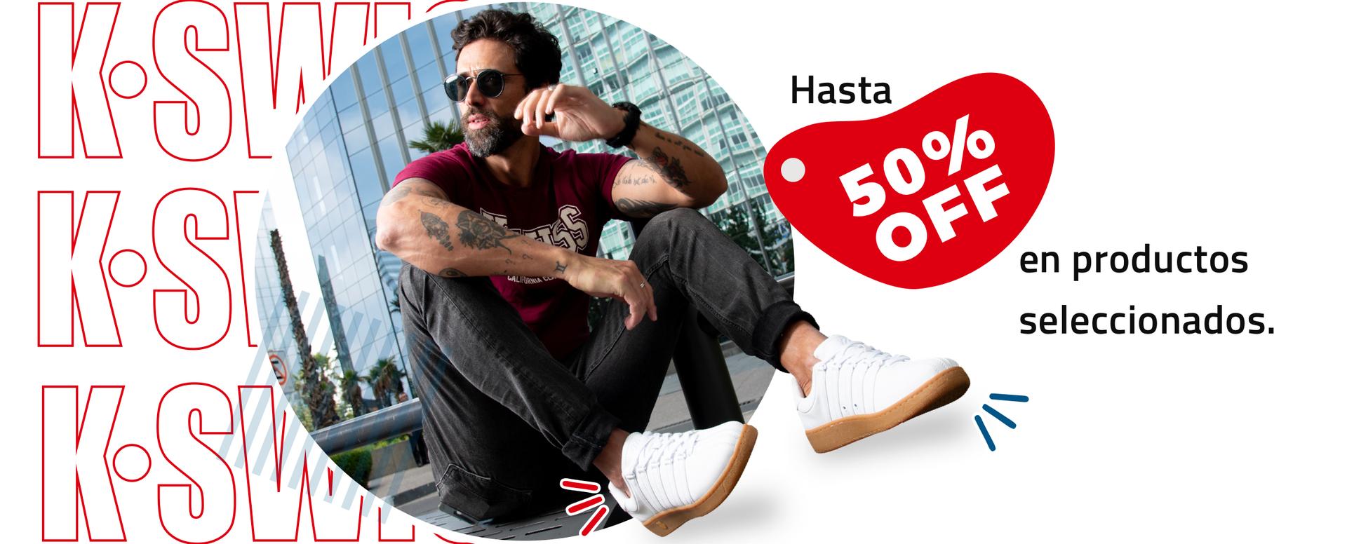 50 % OFF en productos seleccionados