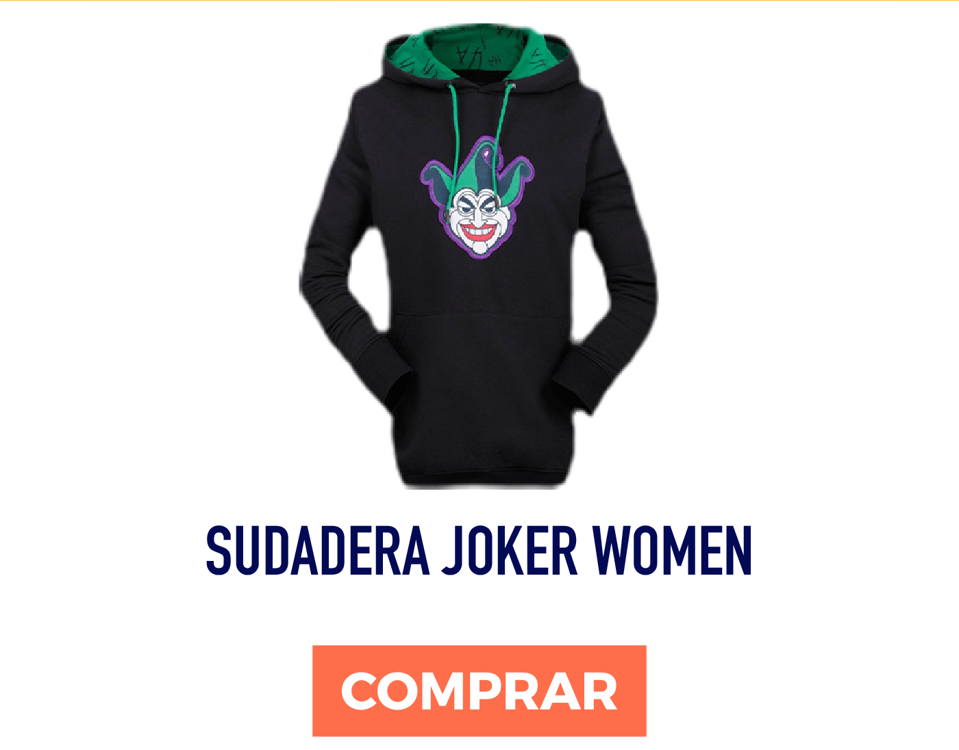 SUDADERA JOKER WOMEN