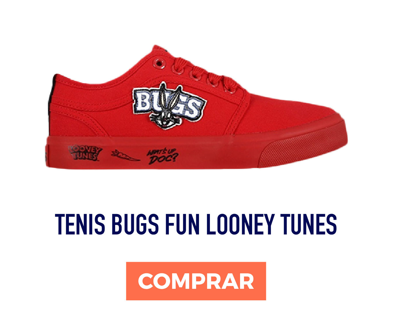 TENIS BUGS FUN LOONEY TUNES