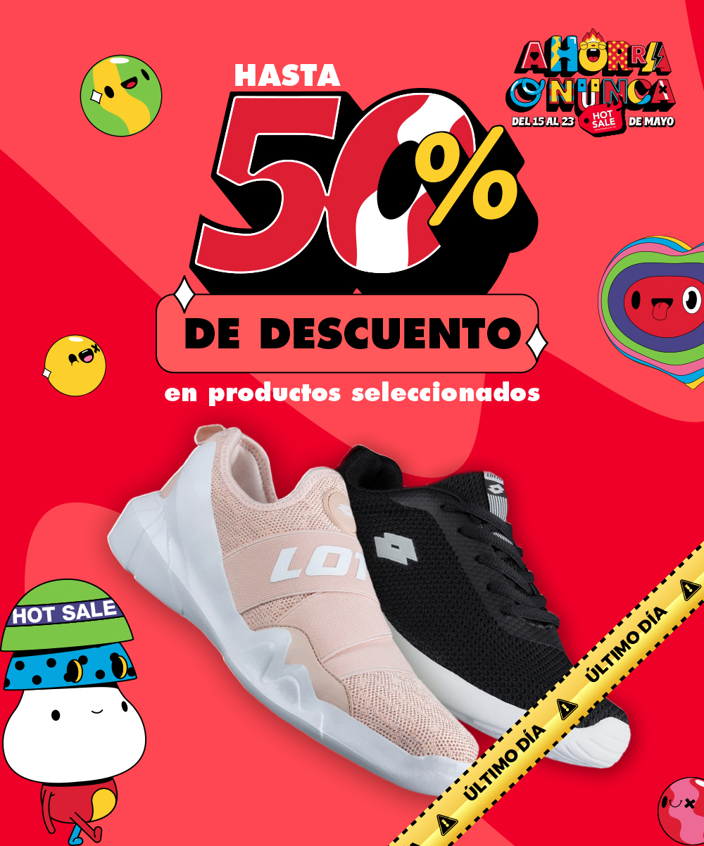 Hasta 50% de descuento en productos seleccionados ¡ÚLTIMO DÍA!