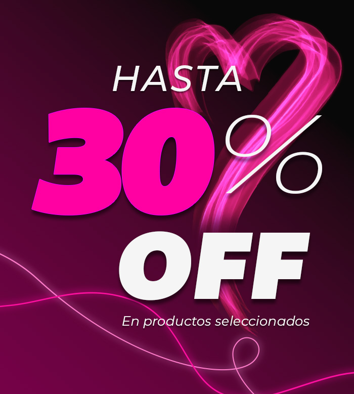 HASTA 30% OFF EN PRODUCTOS SELECCIONADOS