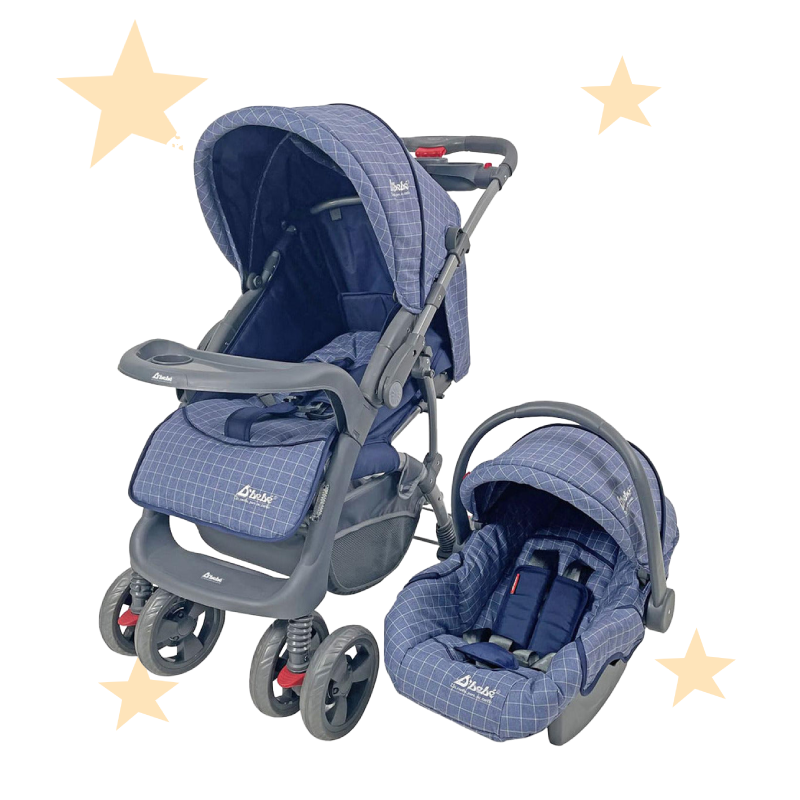 Set Carriola D'bebé Travel System Aventura de 0 a 36 meses