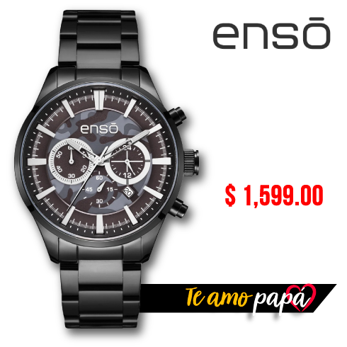 Reloj Enso Men Black EW1056G3 Hombre